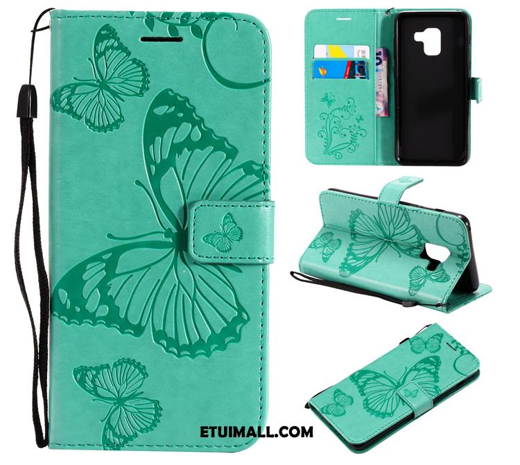 Etui Samsung Galaxy A8 2018 Miękki Ochraniacz Gwiazda Anti-fall Skórzany Futerał Pokrowce Kup