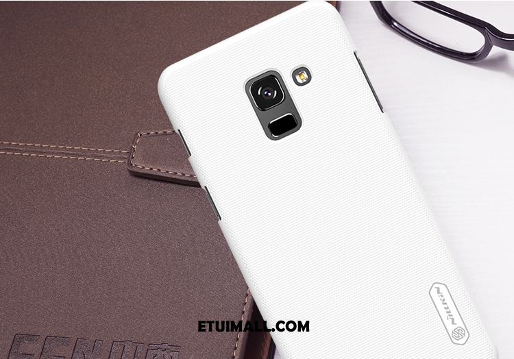 Etui Samsung Galaxy A8 2018 Nubuku Antypoślizgowe Telefon Komórkowy Gwiazda Czarny Futerał Sklep