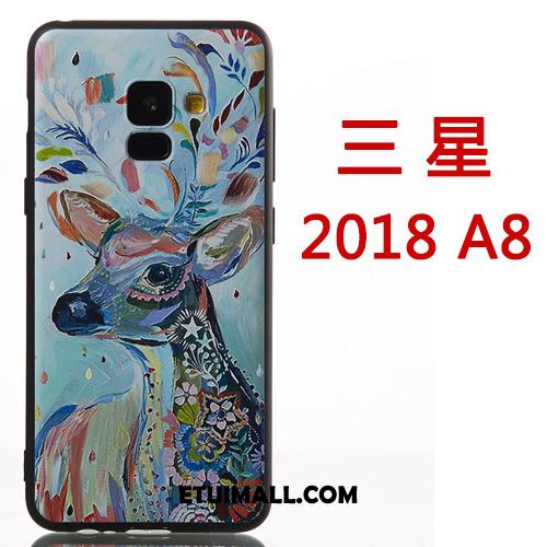 Etui Samsung Galaxy A8 2018 Osobowość Kreatywne Kreskówka Gwiazda Telefon Komórkowy Futerał Tanie