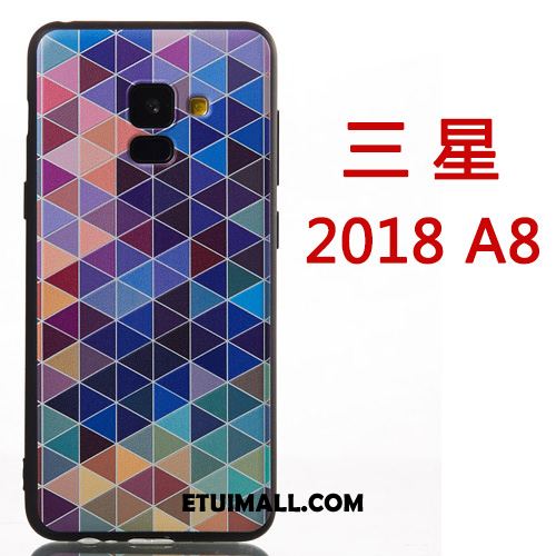 Etui Samsung Galaxy A8 2018 Osobowość Kreatywne Kreskówka Gwiazda Telefon Komórkowy Futerał Tanie