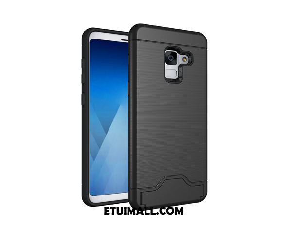 Etui Samsung Galaxy A8 2018 Wspornik Karta Gwiazda Ochraniacz Fluo Futerał Sprzedam