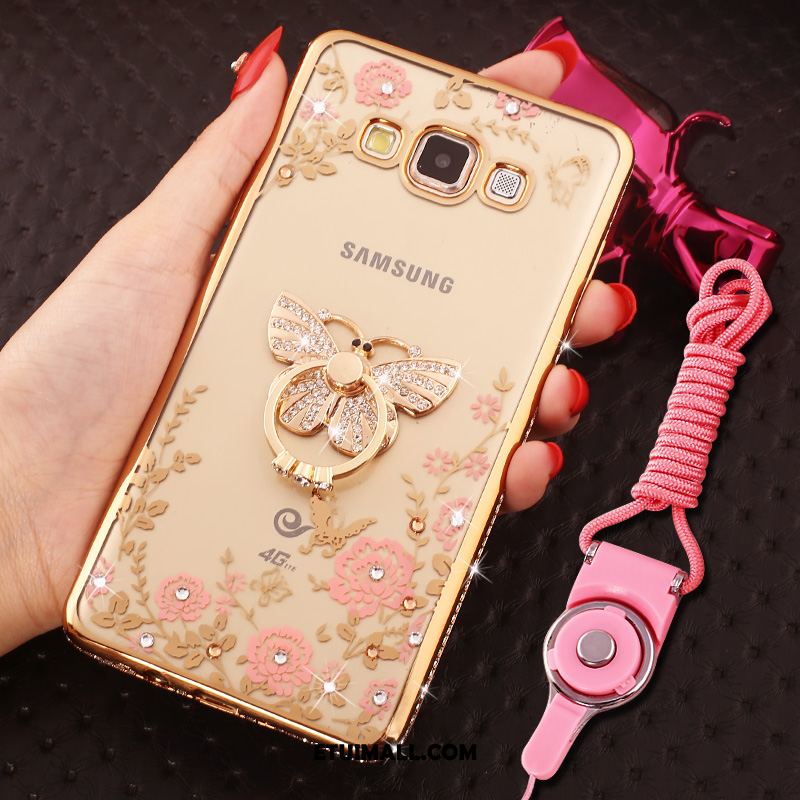 Etui Samsung Galaxy A8 Ochraniacz Gwiazda Silikonowe Telefon Komórkowy Złoto Pokrowce Tanie
