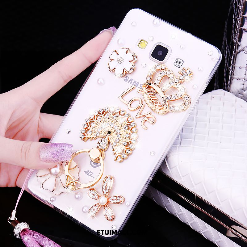 Etui Samsung Galaxy A8 Rhinestone Gwiazda Ring Miękki Telefon Komórkowy Obudowa Online