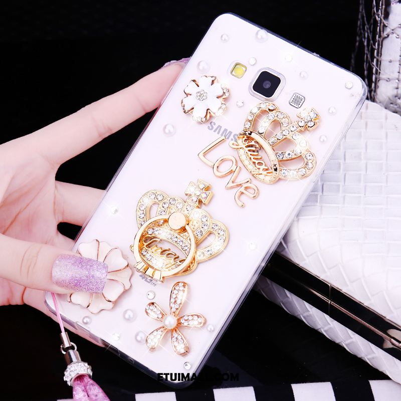 Etui Samsung Galaxy A8 Rhinestone Gwiazda Ring Miękki Telefon Komórkowy Obudowa Online