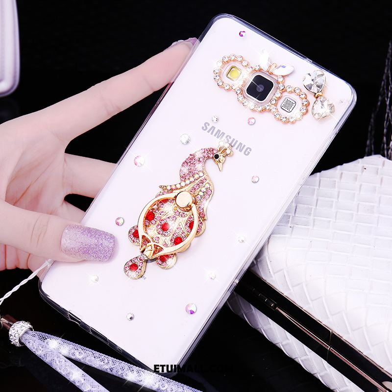 Etui Samsung Galaxy A8 Rhinestone Gwiazda Ring Miękki Telefon Komórkowy Obudowa Online