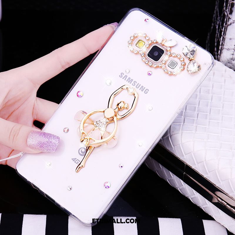 Etui Samsung Galaxy A8 Rhinestone Gwiazda Ring Miękki Telefon Komórkowy Obudowa Online