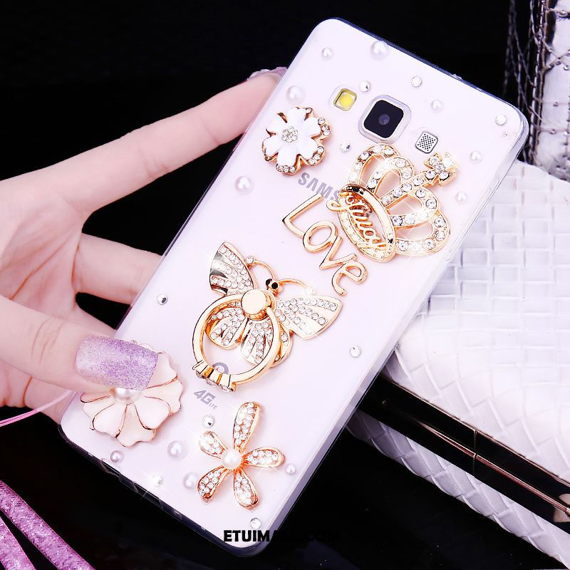 Etui Samsung Galaxy A8 Rhinestone Gwiazda Ring Miękki Telefon Komórkowy Obudowa Online