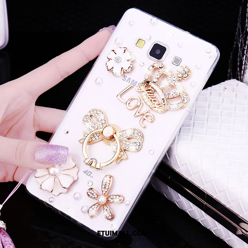 Etui Samsung Galaxy A8 Rhinestone Gwiazda Ring Miękki Telefon Komórkowy Obudowa Online