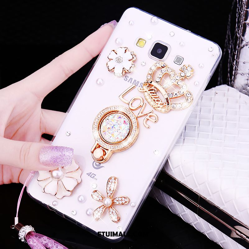 Etui Samsung Galaxy A8 Rhinestone Gwiazda Ring Miękki Telefon Komórkowy Obudowa Online