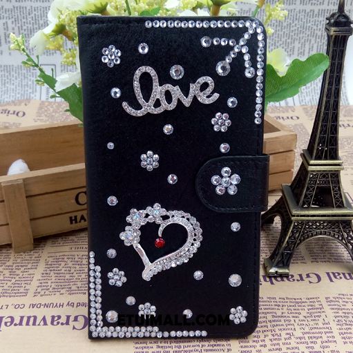 Etui Samsung Galaxy A8 Rhinestone Gwiazda Skórzany Futerał Telefon Komórkowy Pokrowce Sklep