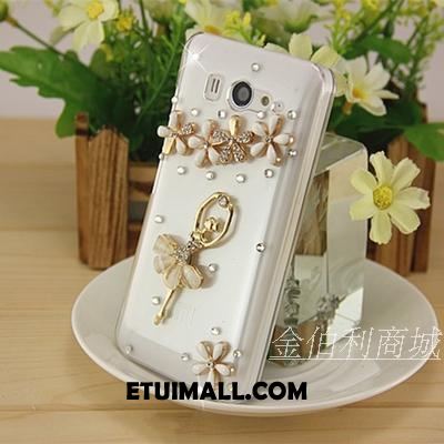 Etui Samsung Galaxy A8 Telefon Komórkowy Gwiazda Ochraniacz Rhinestone Trudno Futerał Tanie