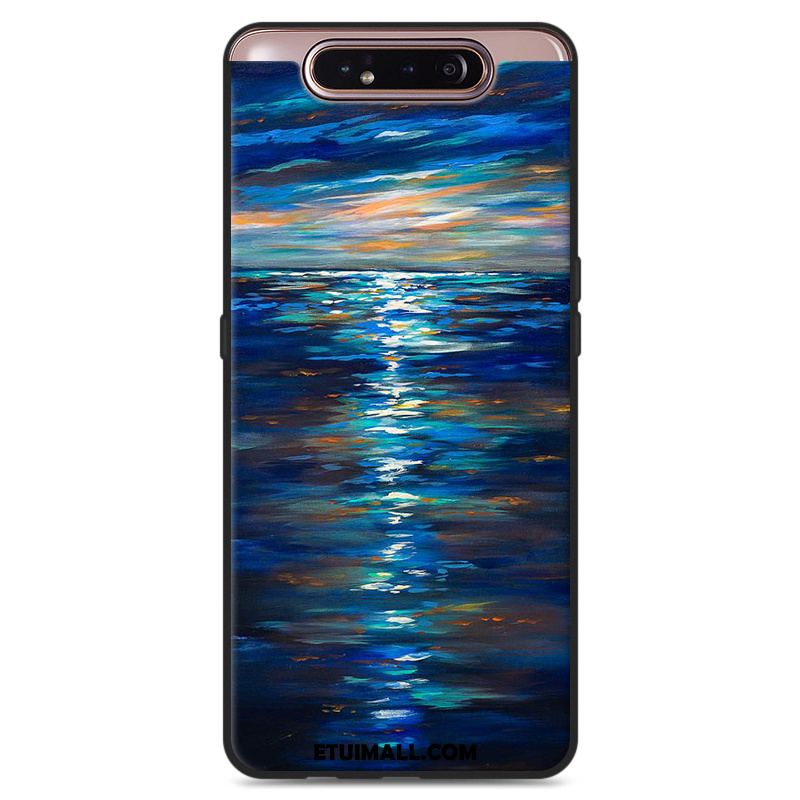 Etui Samsung Galaxy A80 Gwiazda Kreatywne Ochraniacz Szary Kreskówka Pokrowce Tanie