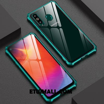 Etui Samsung Galaxy A8s Granica Zielony Ochraniacz Nowy Metal Futerał Online