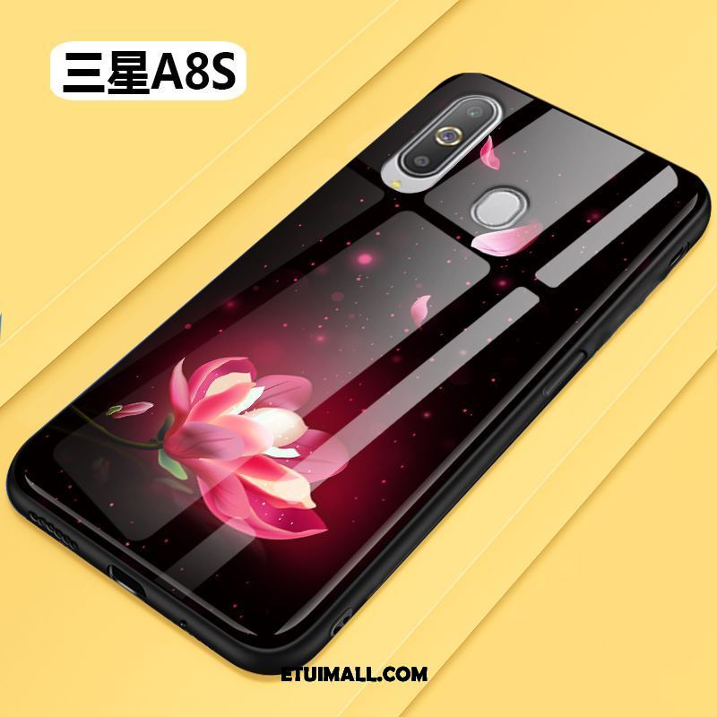Etui Samsung Galaxy A8s Moda Osobowość Proste Silikonowe Kwiaty Futerał Tanie