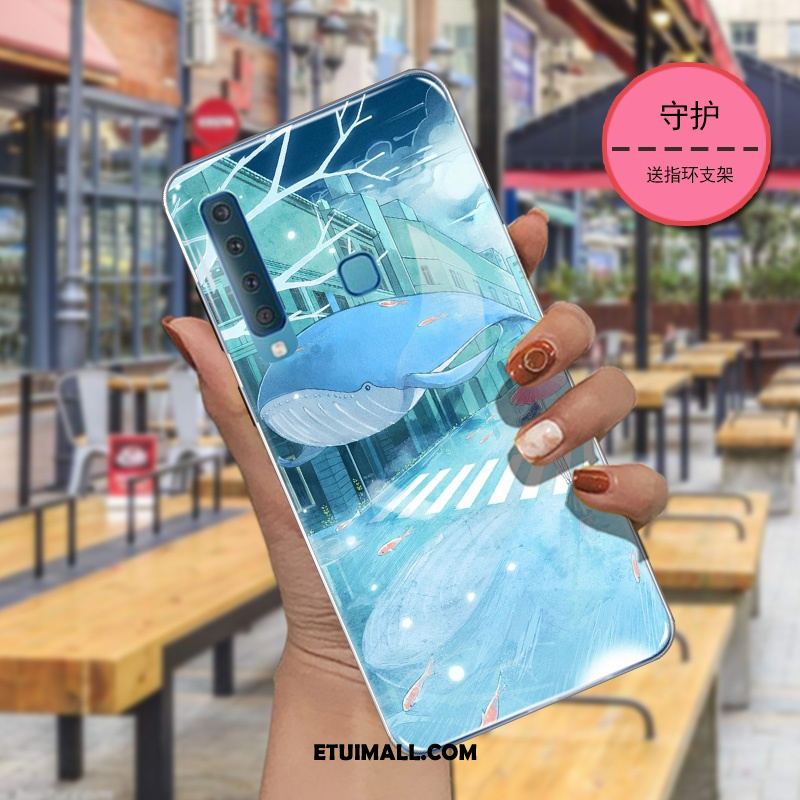 Etui Samsung Galaxy A9 2018 Kreatywne Niebieski Miękki Gwiazda Czerwony Netto Futerał Sprzedam
