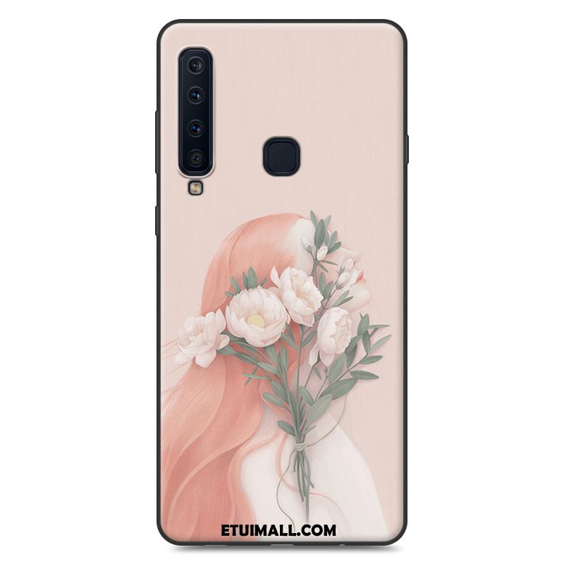 Etui Samsung Galaxy A9 2018 Niebieski Miękki Anti-fall Czarny Silikonowe Obudowa Oferta