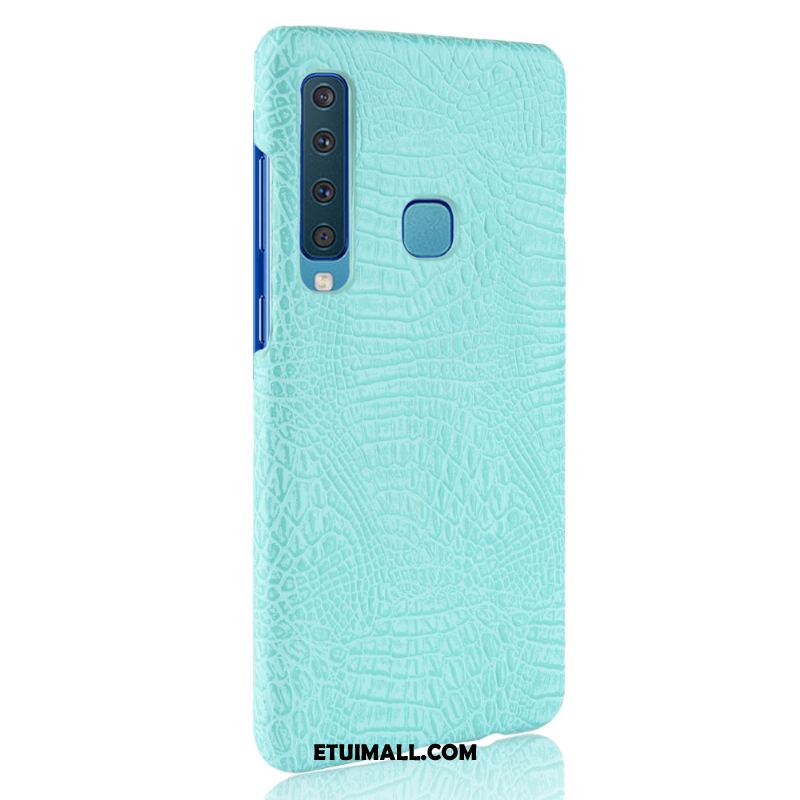 Etui Samsung Galaxy A9 2018 Nubuku Gwiazda Torby Wzór Krokodyla Vintage Obudowa Tanie