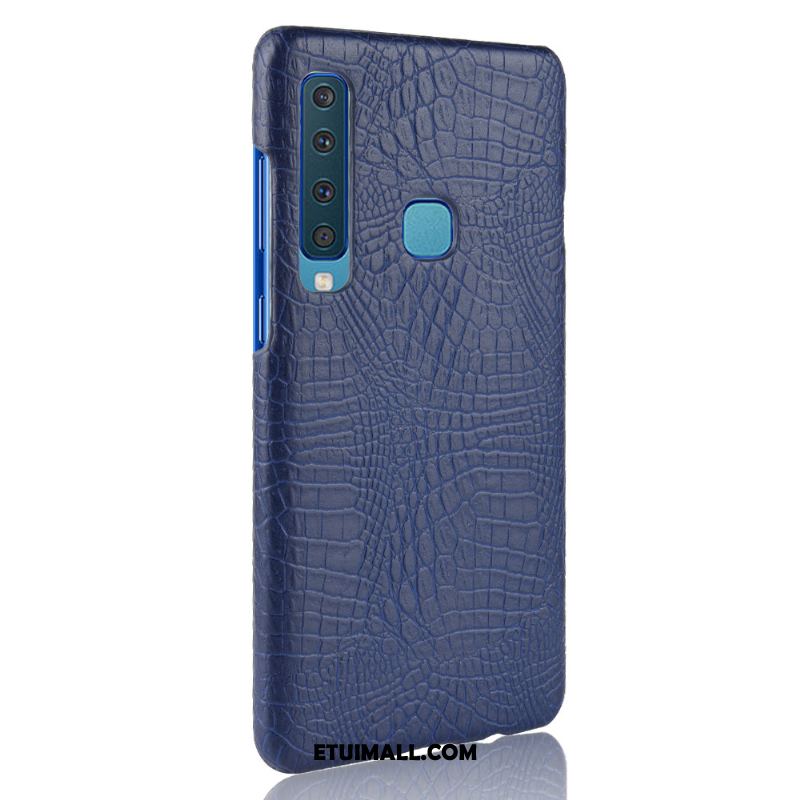 Etui Samsung Galaxy A9 2018 Nubuku Gwiazda Torby Wzór Krokodyla Vintage Obudowa Tanie