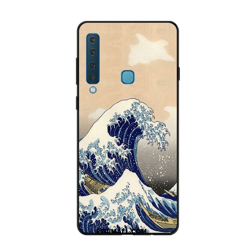 Etui Samsung Galaxy A9 2018 Osobowość Niebieski Kreatywne Vintage Wiszące Ozdoby Obudowa Sprzedam