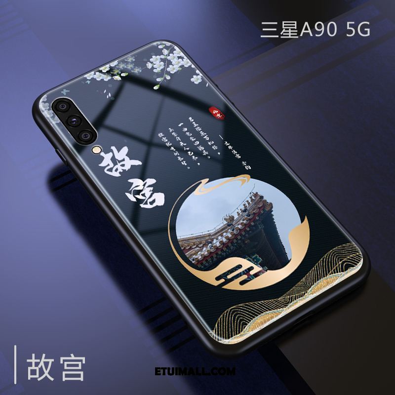 Etui Samsung Galaxy A90 5g Telefon Komórkowy Lustro Ochraniacz Silikonowe Wiszące Ozdoby Futerał Online