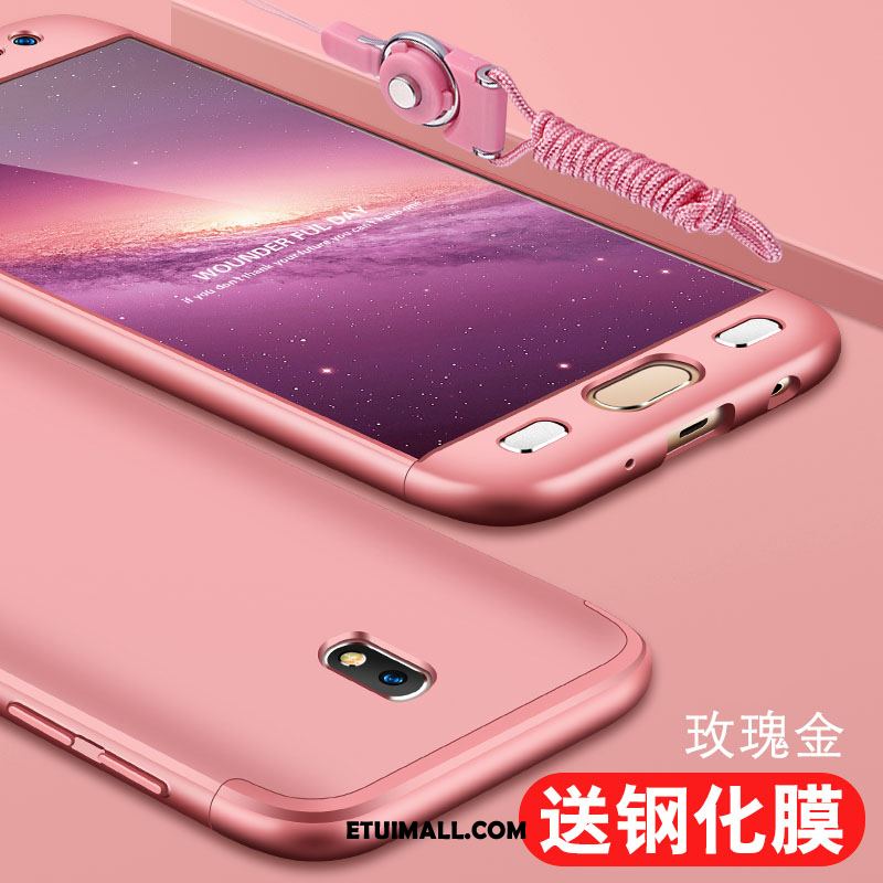 Etui Samsung Galaxy J3 2017 All Inclusive Anti-fall Telefon Komórkowy Gwiazda Czerwony Obudowa Na Sprzedaż