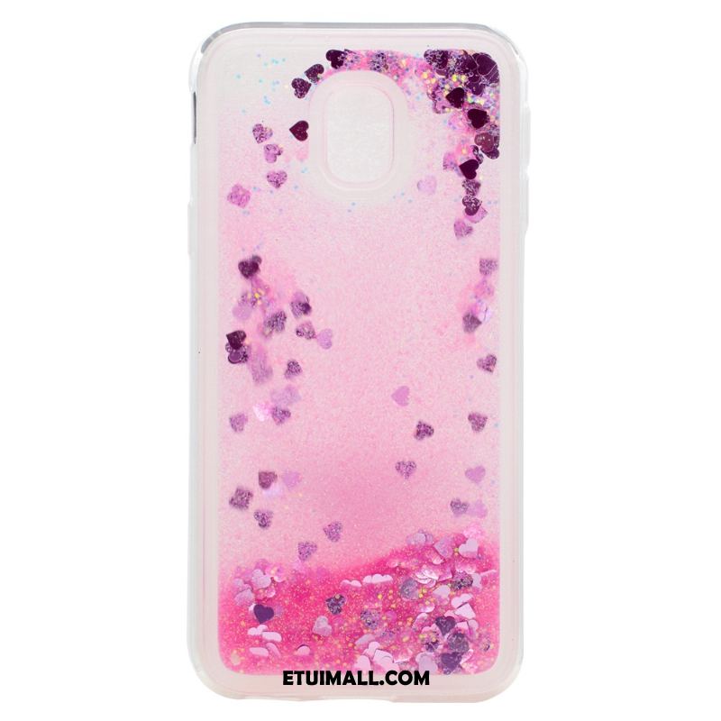 Etui Samsung Galaxy J3 2017 All Inclusive Quicksand Silikonowe Gwiazda Purpurowy Pokrowce Sklep