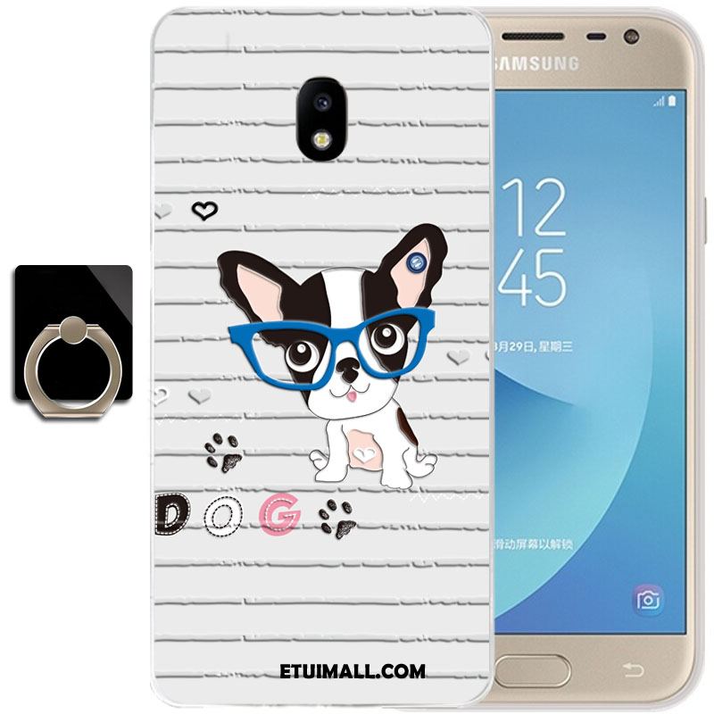 Etui Samsung Galaxy J3 2017 Gwiazda Miękki Tendencja Ochraniacz Niebieski Futerał Tanie