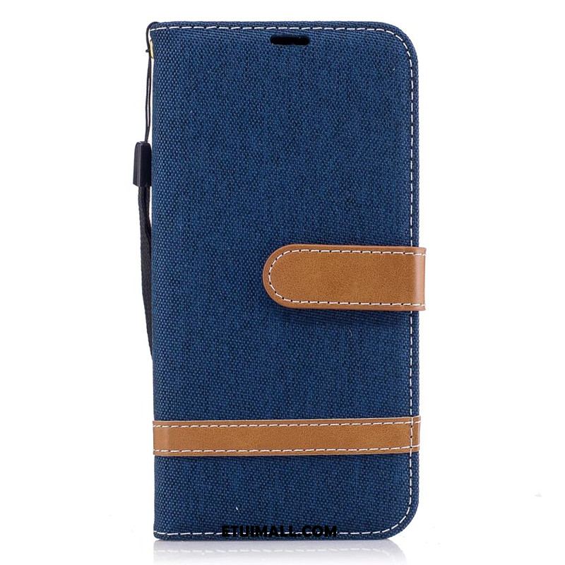 Etui Samsung Galaxy J3 2017 Ochraniacz Gwiazda Klapa Telefon Komórkowy Denim Pokrowce Tanie