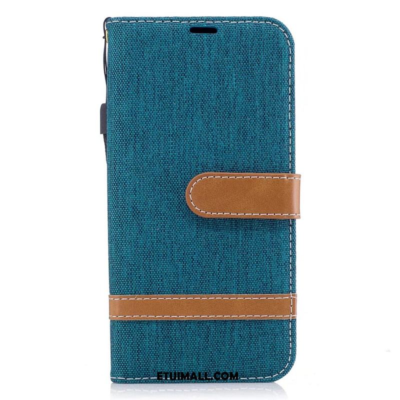 Etui Samsung Galaxy J3 2017 Ochraniacz Gwiazda Klapa Telefon Komórkowy Denim Pokrowce Tanie