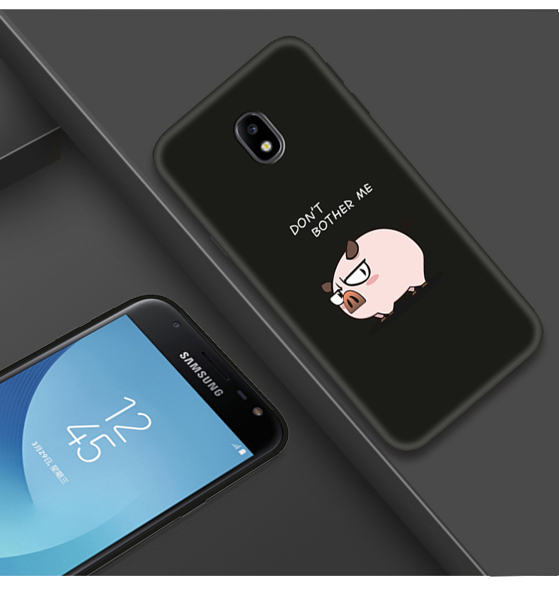 Etui Samsung Galaxy J3 2017 Piękny Miękki Telefon Komórkowy Czerwony Gwiazda Futerał Online