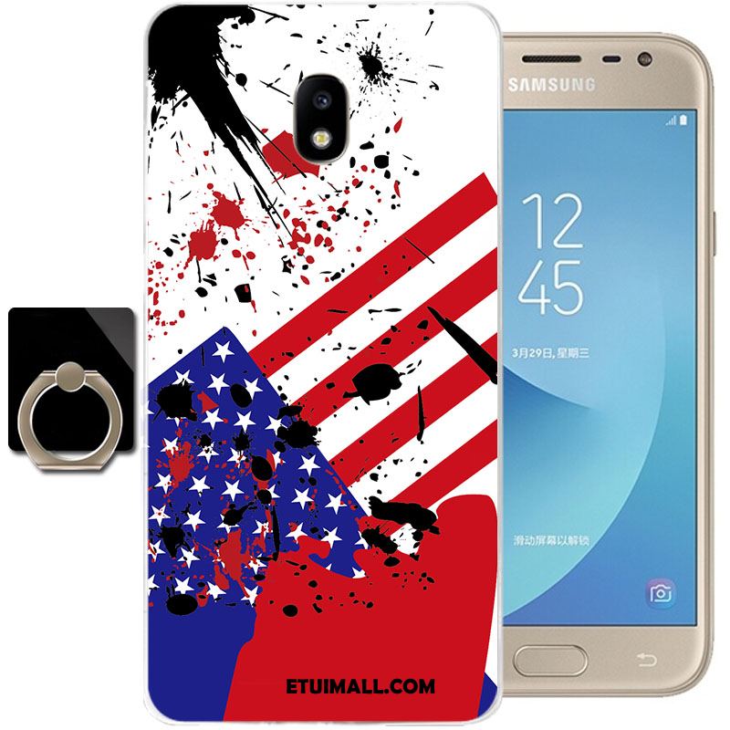 Etui Samsung Galaxy J3 2017 Przezroczysty Niebieski Telefon Komórkowy Anti-fall Ochraniacz Pokrowce Sprzedam