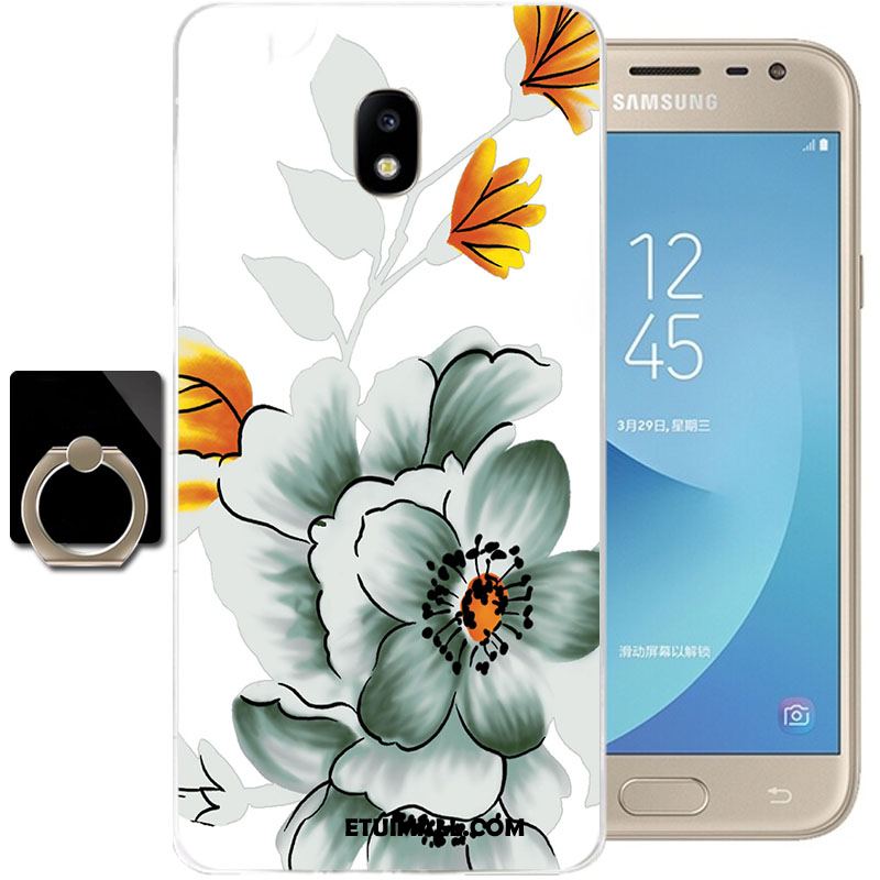 Etui Samsung Galaxy J3 2017 Przezroczysty Niebieski Telefon Komórkowy Anti-fall Ochraniacz Pokrowce Sprzedam