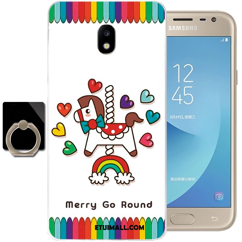 Etui Samsung Galaxy J3 2017 Przezroczysty Niebieski Telefon Komórkowy Anti-fall Ochraniacz Pokrowce Sprzedam