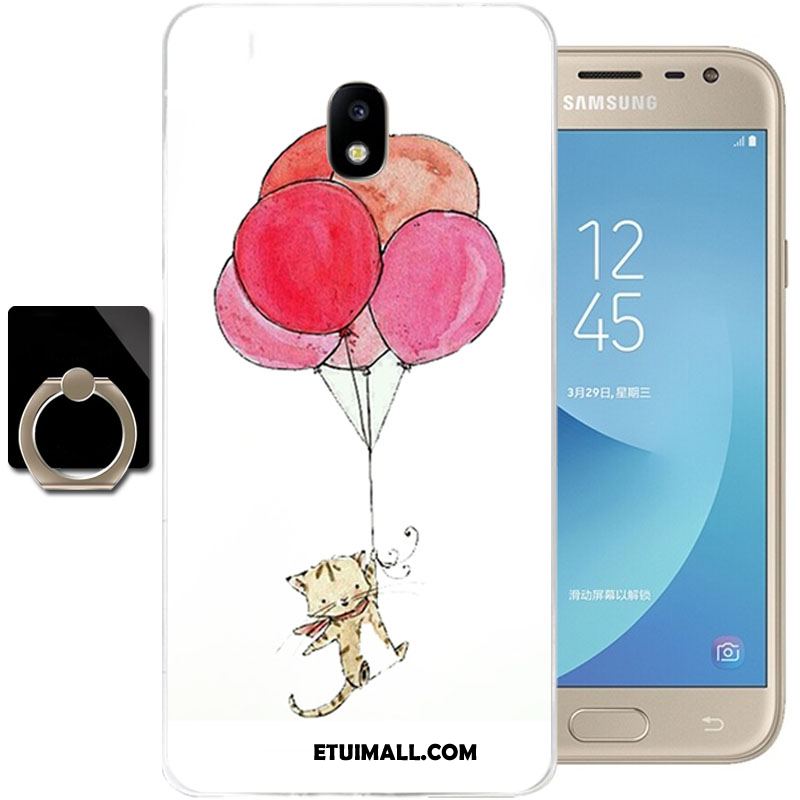 Etui Samsung Galaxy J3 2017 Silikonowe Miękki Ochraniacz Zielony Telefon Komórkowy Futerał Tanie