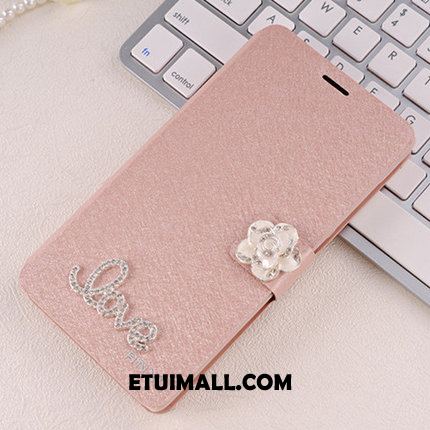 Etui Samsung Galaxy J3 2017 Telefon Komórkowy Klapa Wisiorek Skórzany Futerał Rhinestone Futerał Oferta