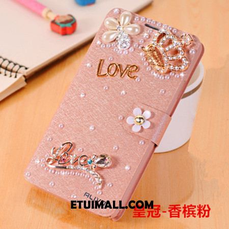 Etui Samsung Galaxy J3 2017 Telefon Komórkowy Klapa Wisiorek Skórzany Futerał Rhinestone Futerał Oferta