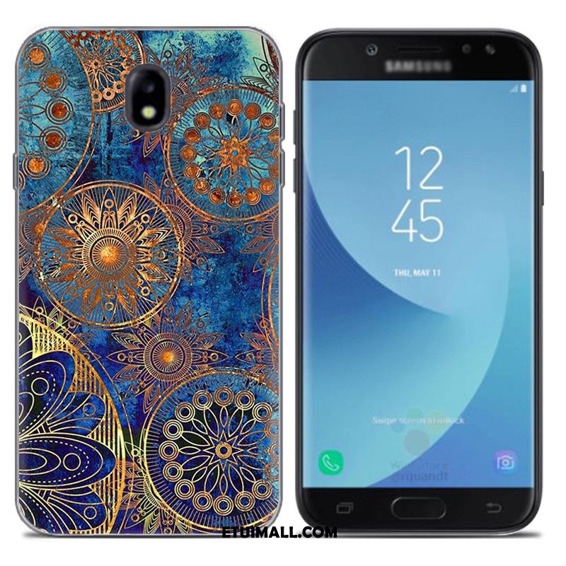 Etui Samsung Galaxy J5 2017 All Inclusive Miękki Niebieski Gwiazda Telefon Komórkowy Pokrowce Online