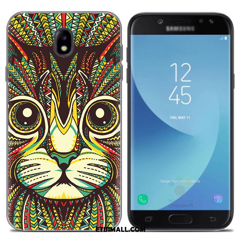 Etui Samsung Galaxy J5 2017 All Inclusive Miękki Niebieski Gwiazda Telefon Komórkowy Pokrowce Online