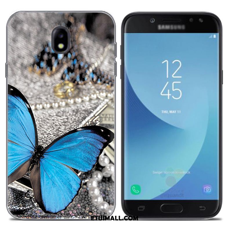 Etui Samsung Galaxy J5 2017 All Inclusive Miękki Niebieski Gwiazda Telefon Komórkowy Pokrowce Online