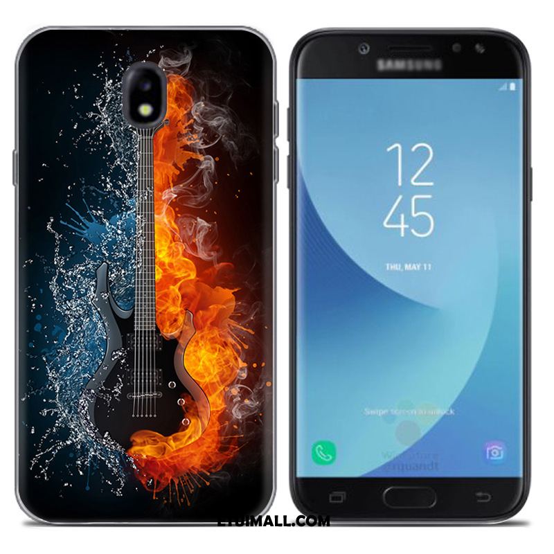 Etui Samsung Galaxy J5 2017 All Inclusive Miękki Niebieski Gwiazda Telefon Komórkowy Pokrowce Online