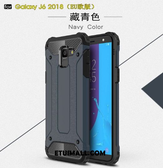 Etui Samsung Galaxy J6 Telefon Komórkowy Anti-fall Europa Gwiazda Złoto Futerał Online