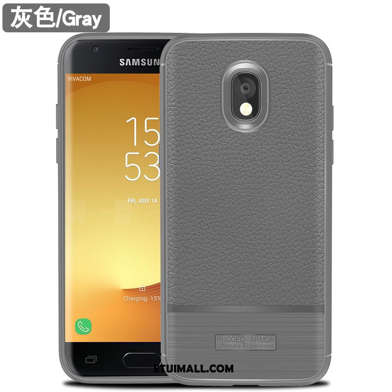 Etui Samsung Galaxy J7 2017 Europa Telefon Komórkowy Anti-fall Miękki Skóra Futerał Sklep