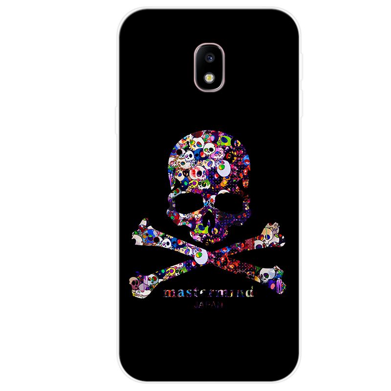 Etui Samsung Galaxy J7 2017 Niebieski Anti-fall Gwiazda Kreskówka Dostosowane Pokrowce Tanie