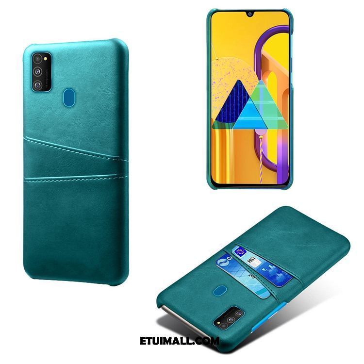 Etui Samsung Galaxy M30s Bydło Anti-fall Telefon Komórkowy Wzór Karta Futerał Sklep