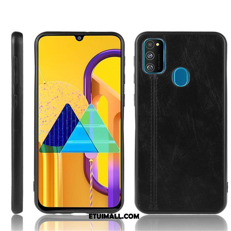 Etui Samsung Galaxy M30s Telefon Komórkowy Gwiazda Czarny Trudno Ochraniacz Pokrowce Sklep