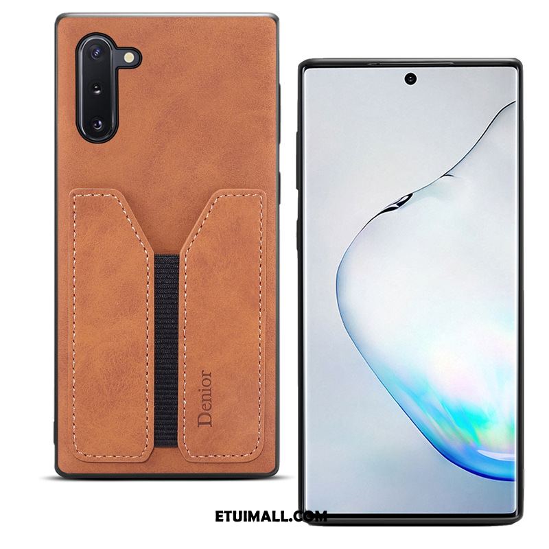 Etui Samsung Galaxy Note 10 Gwiazda Karta Telefon Komórkowy Czerwony Obudowa Online