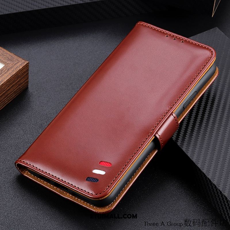 Etui Samsung Galaxy Note 10 Lite Vintage Anti-fall Skórzany Futerał Biznes Karta Futerał Sprzedam