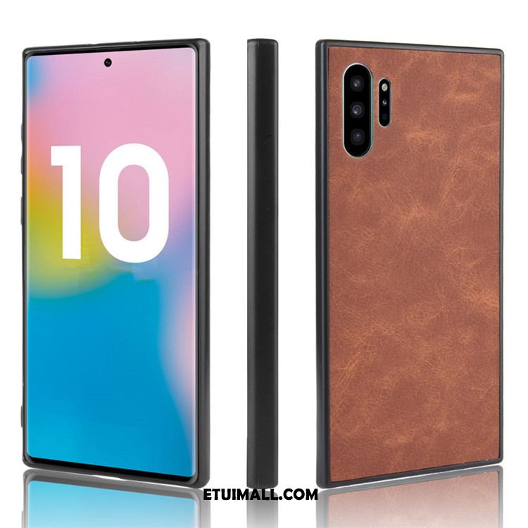 Etui Samsung Galaxy Note 10+ Mały Czarny Jasny Telefon Komórkowy Gwiazda Pokrowce Sprzedam