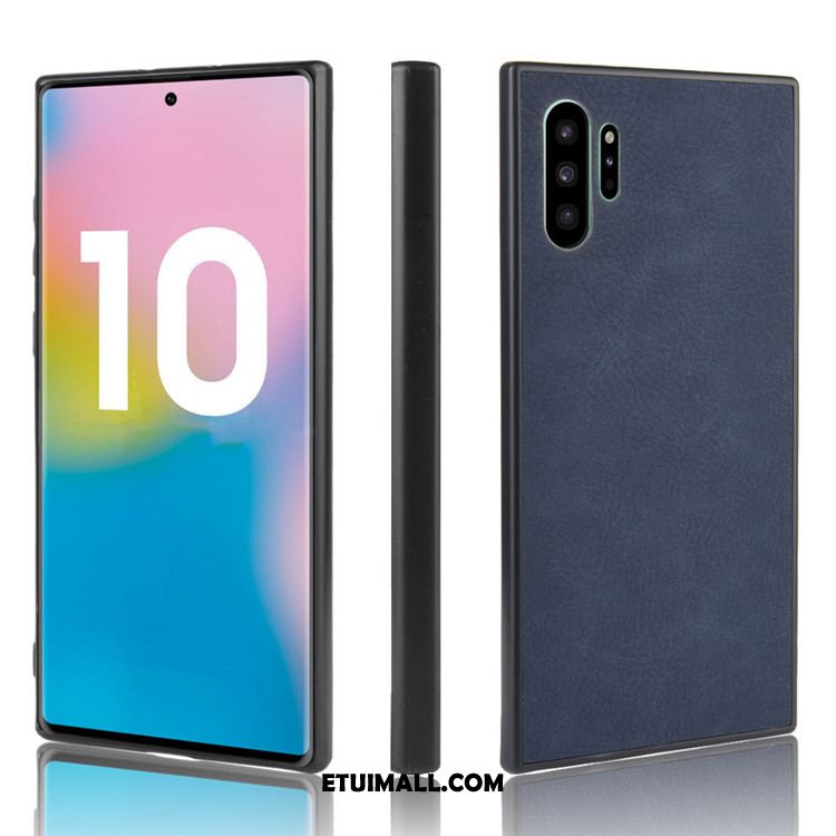 Etui Samsung Galaxy Note 10+ Mały Czarny Jasny Telefon Komórkowy Gwiazda Pokrowce Sprzedam