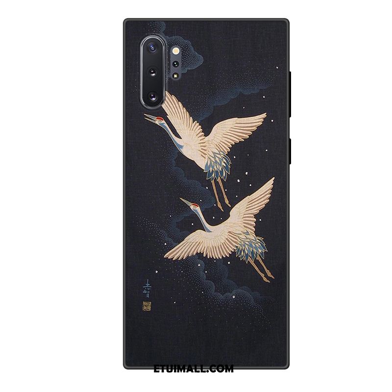 Etui Samsung Galaxy Note 10+ Purpurowy Modna Marka Gwiazda Silikonowe Ochraniacz Pokrowce Sklep